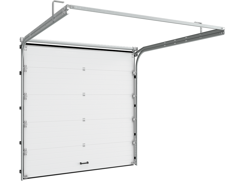 Гаражные секционные ворота из алюминиевых сэндвич-панелей с октагональным валом RSD02LUX Гаражные секционные ворота из алюминиевых сэндвич-панелей с октагональным валом RSD02LUX