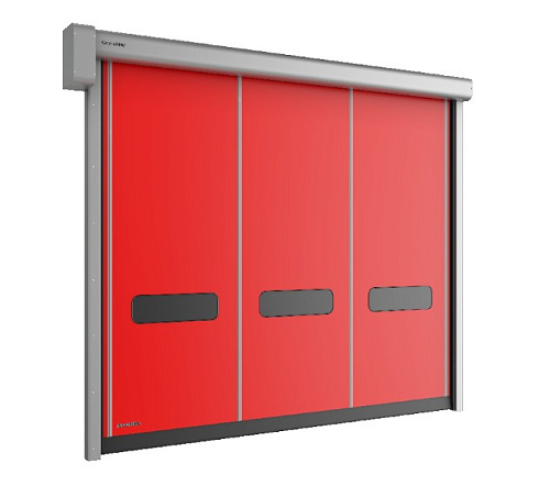 Рулонные ворота для автомойки 3500x3200