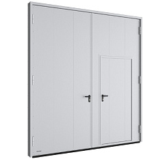 Распашные гаражные ворота 2900x3000